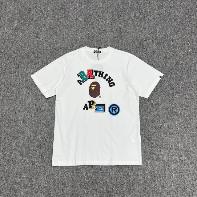 Bape T-Shirt Black White