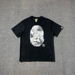 Bape T-Shirt Black White