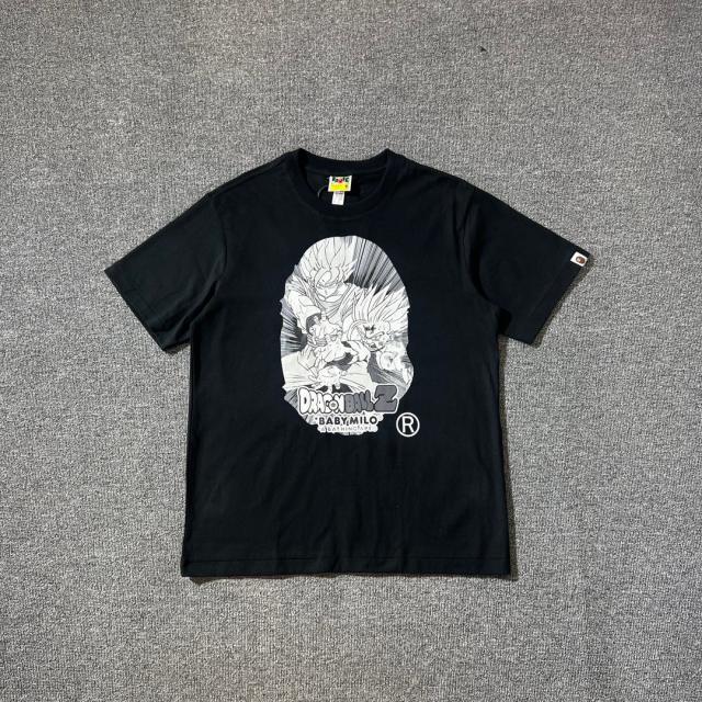 Bape T-Shirt Black White