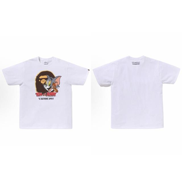 Bape T-Shirt Black White