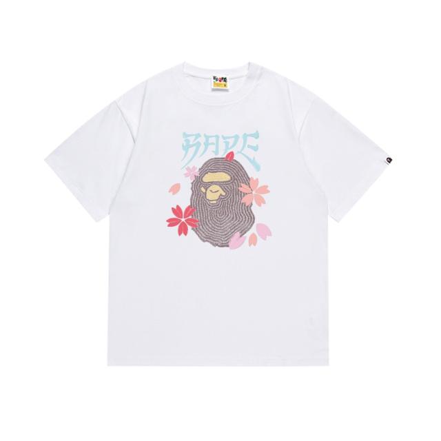 Bape T-Shirt Black White