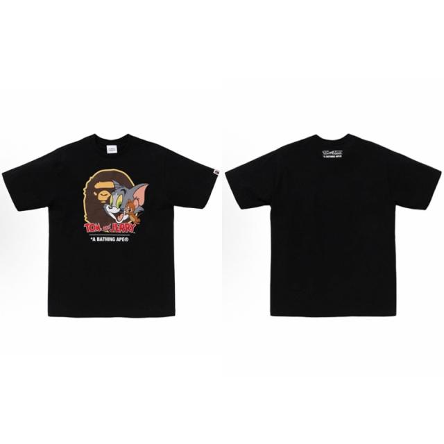 Bape T-Shirt Black White