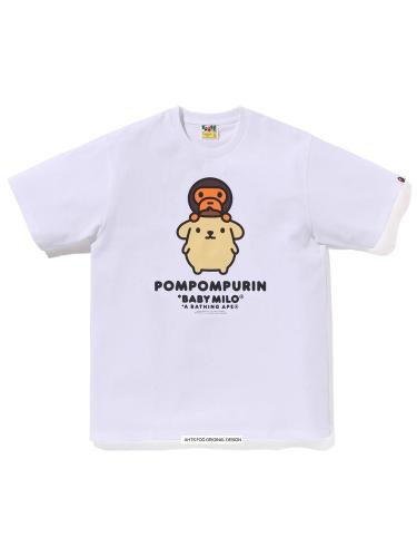 Bape Babymilo T-Shirt Black White