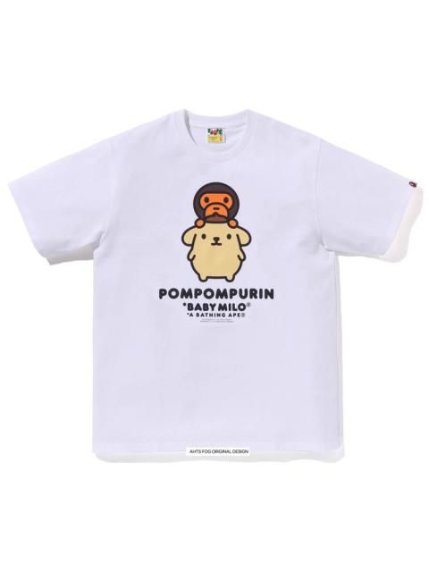 Bape Babymilo T-Shirt Black White
