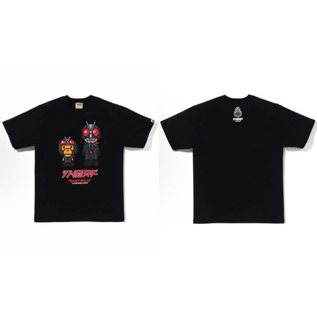 Bape Babymilo T-Shirt Black White