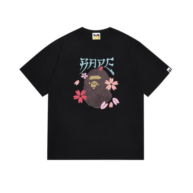 Bape T-Shirt Black White