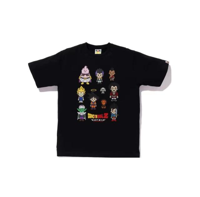 Bape T-Shirt Black White