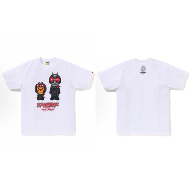 Bape Babymilo T-Shirt Black White