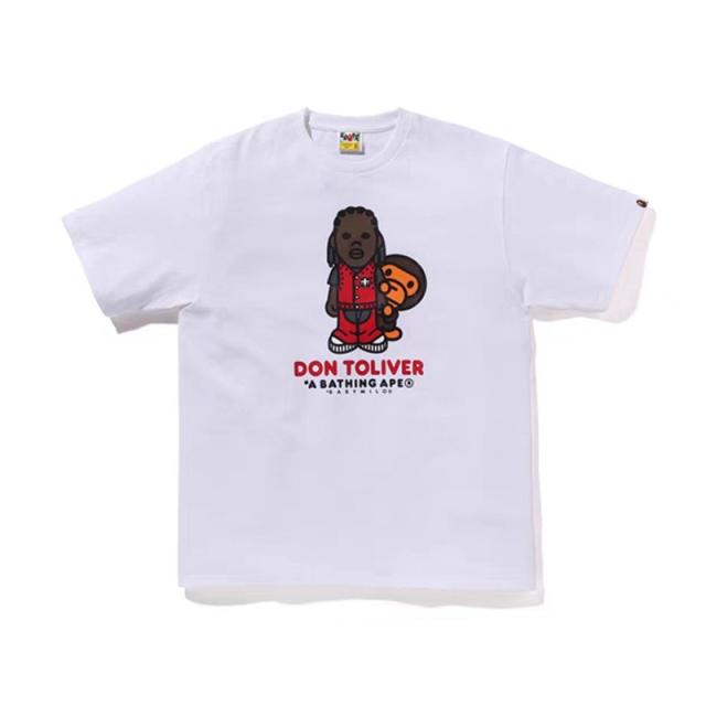 Bape T-Shirt Black White