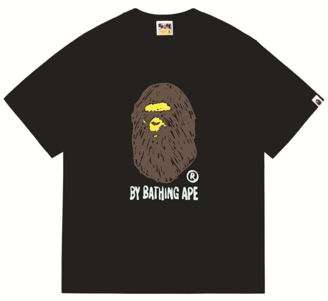 Bape T-Shirt Black White