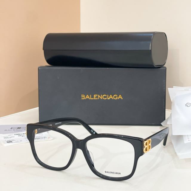 BLCG Gold BB Logo Black Square Optical Glasses
