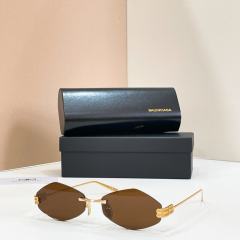 BLCG Stack BB Hexagonal Rimless Sunglasses