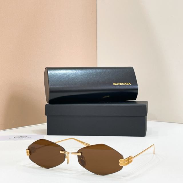 BLCG Stack BB Hexagonal Rimless Sunglasses
