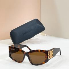 BLCG Gold BB Logo Black Cat Eye Sunglasses