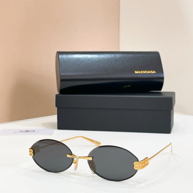 BLCG Stack BB Oval Rimless Sunglasses