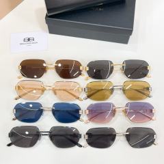 BLCG Gold BB Logo Black Square Optical Glasses