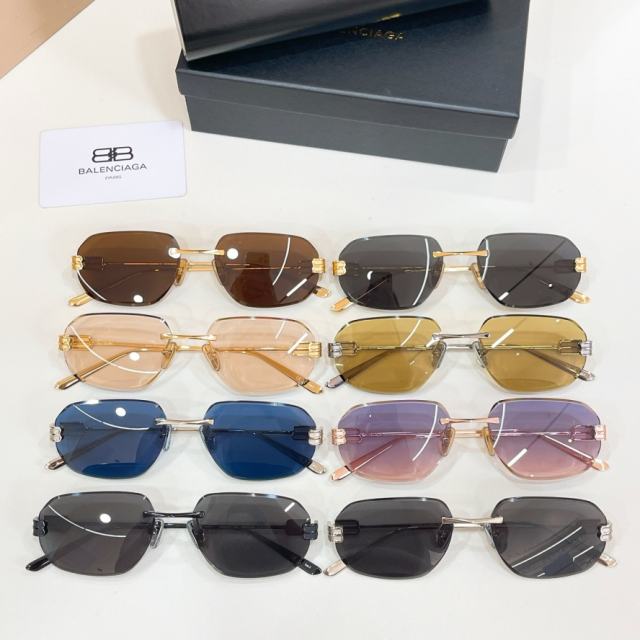 BLCG Gold BB Logo Black Square Optical Glasses