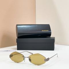 BLCG Stack BB Hexagonal Rimless Sunglasses