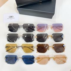 BLCG BB Hardware Hexagonal Rimless Sunglasses