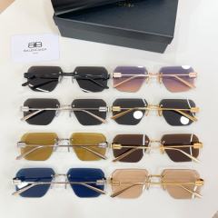BLCG BB Hardware Hexagonal Rimless Sunglasses