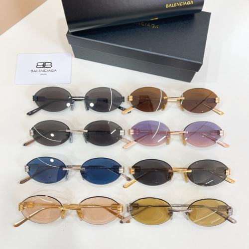 BLCG Stack BB Oval Rimless Sunglasses