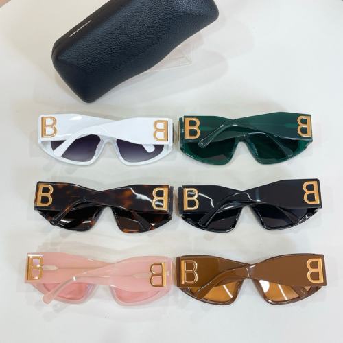 BLCG Gold BB Logo Black Cat Eye Sunglasses