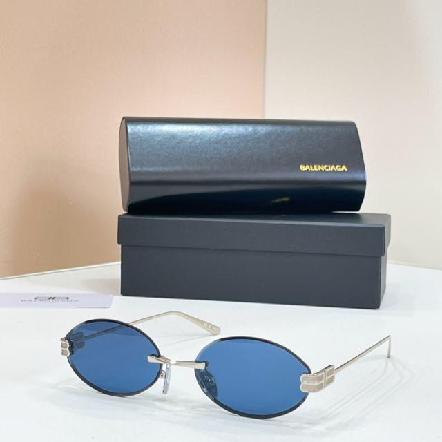 BLCG Stack BB Oval Rimless Sunglasses
