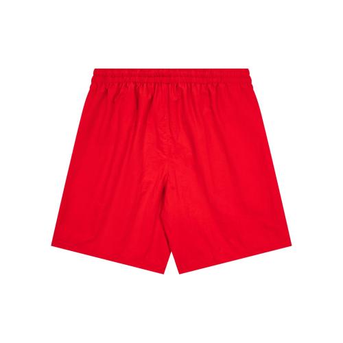 1:1 Quality BLCG x NBA Red Black Side Panel Nylon Sport Shorts