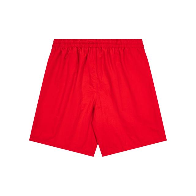 1:1 Quality BLCG x NBA Red Black Side Panel Nylon Sport Shorts