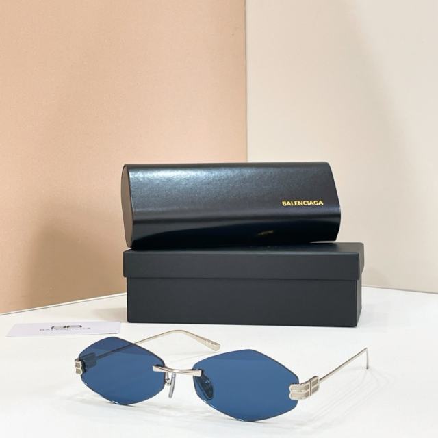 BLCG Stack BB Hexagonal Rimless Sunglasses