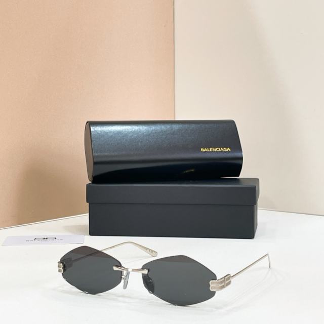 BLCG Stack BB Hexagonal Rimless Sunglasses