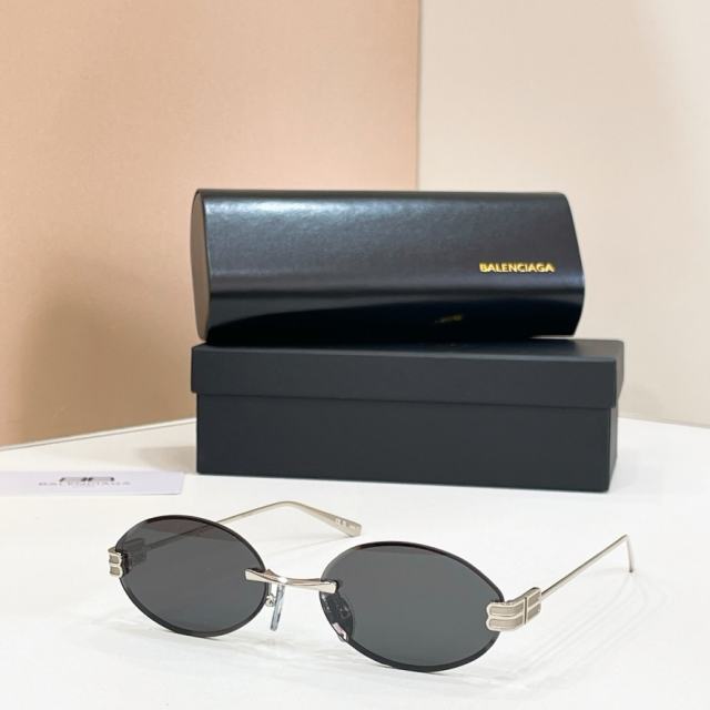 BLCG Stack BB Oval Rimless Sunglasses