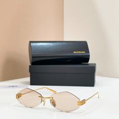 BLCG Stack BB Hexagonal Rimless Sunglasses