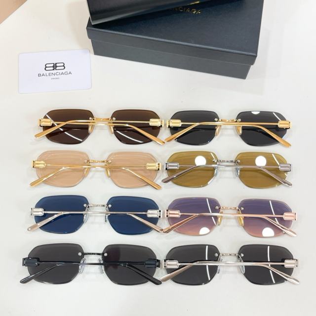 BLCG Gold BB Logo Black Square Optical Glasses