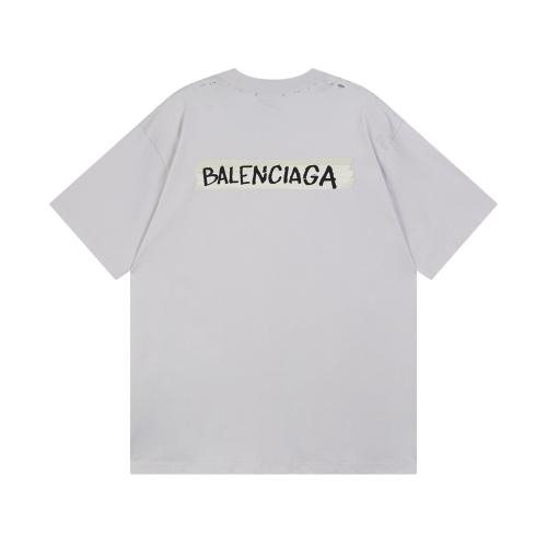 BLCG Tape Label Light Gray Oversized Tee