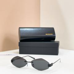 BLCG Stack BB Hexagonal Rimless Sunglasses