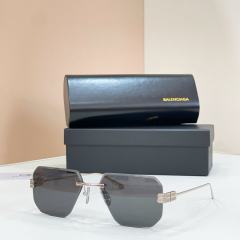 BLCG BB Hardware Hexagonal Rimless Sunglasses