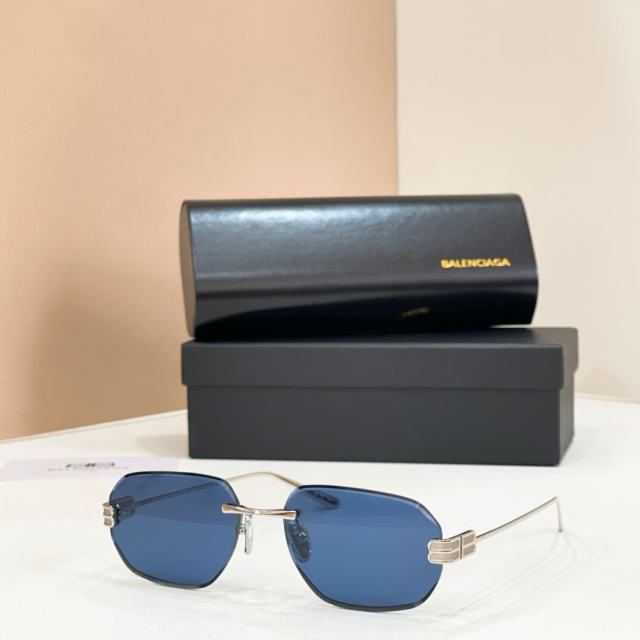 BLCG Gold BB Logo Black Square Optical Glasses