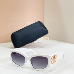 BLCG Gold BB Logo Black Cat Eye Sunglasses