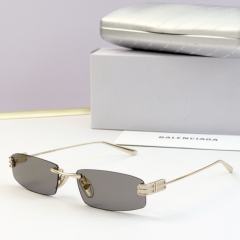 BLCG Stack BB Rimless Mini Rectangle Sunglasses