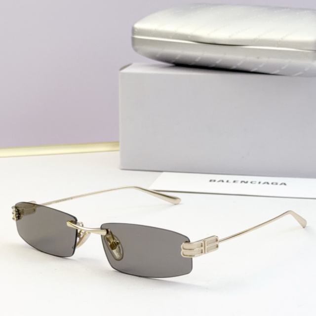 BLCG Stack BB Rimless Mini Rectangle Sunglasses