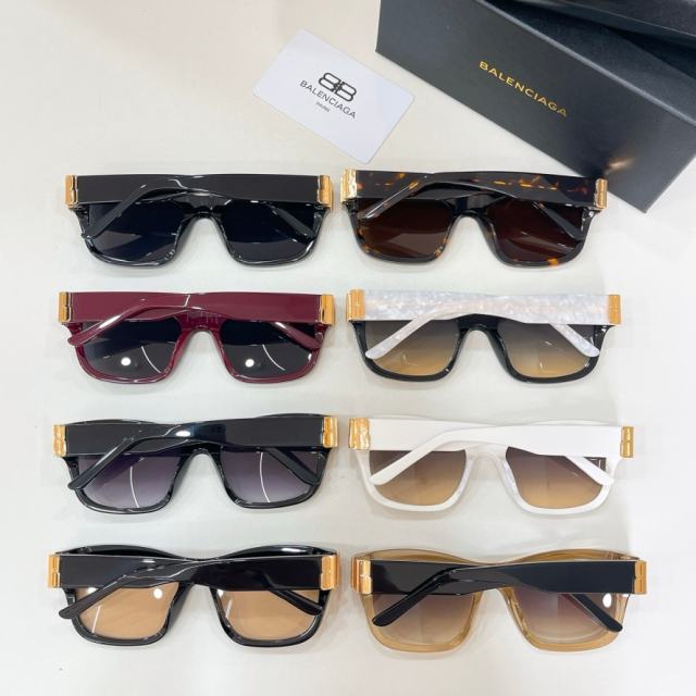BLCG BB Black Square Gradient Purple Sunglasses
