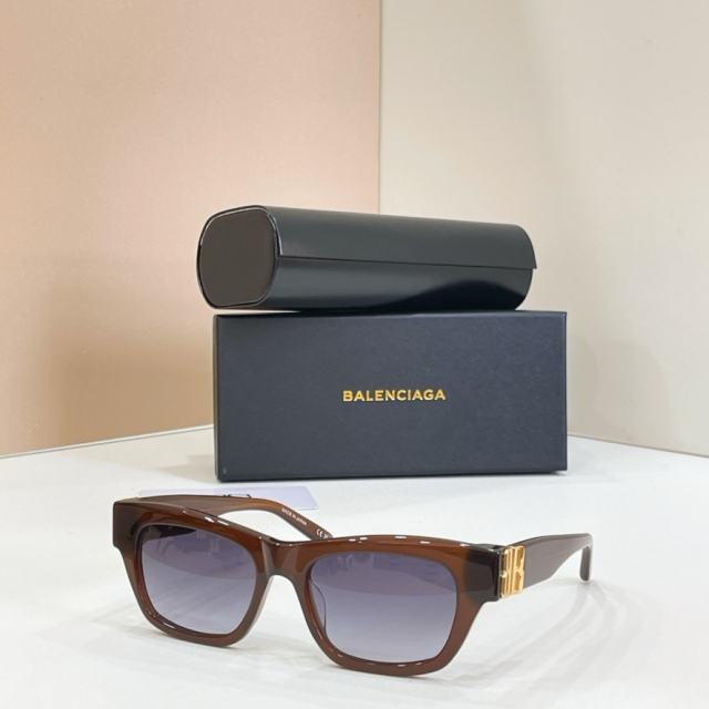 BLCG BB Thick Rectangle Black Sunglasses