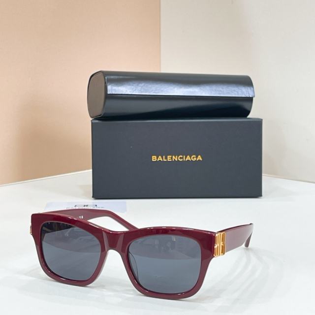 BLCG BB Black Square Gradient Purple Sunglasses