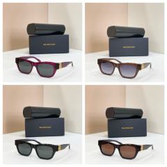 BLCG BB Thick Rectangle Black Sunglasses