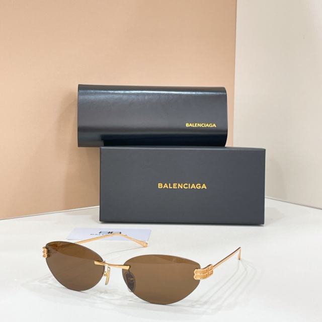 BLCG BB Rimless Oval Gradient Sunglasses