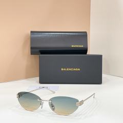 BLCG BB Rimless Oval Gradient Sunglasses