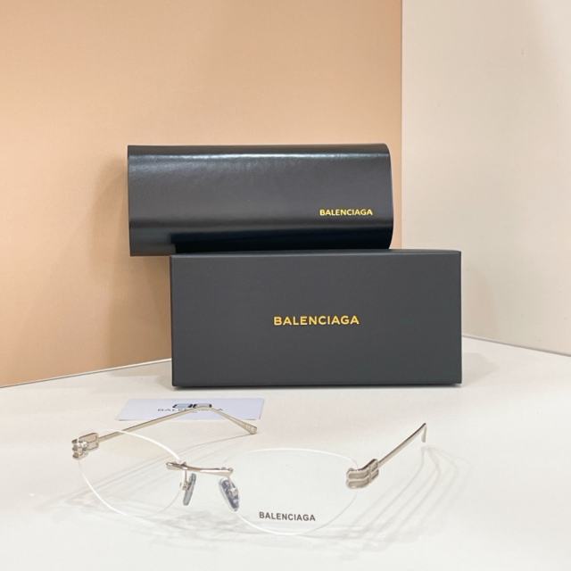 BLCG BB Rimless Oval Gradient Sunglasses