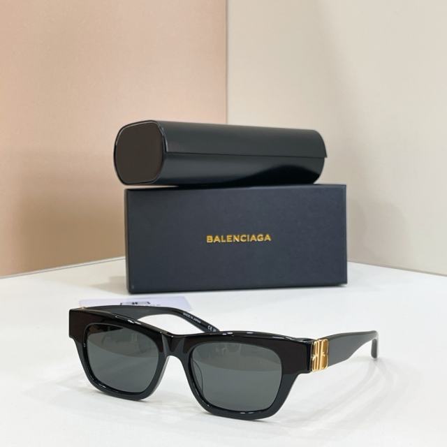 BLCG BB Thick Rectangle Black Sunglasses