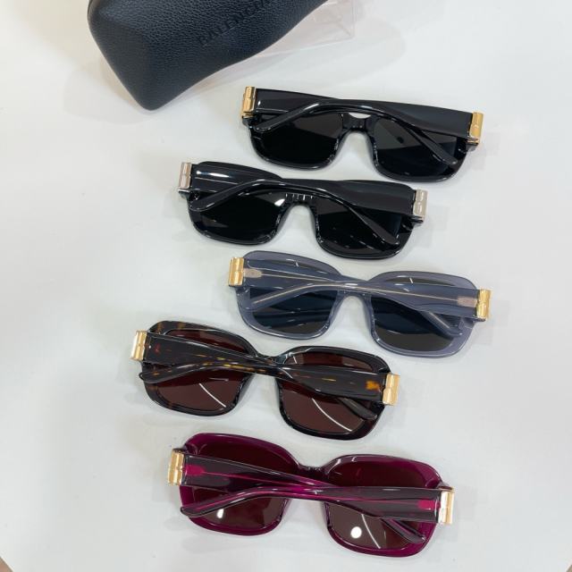 BLCG BB Logo Black Square Polarized Sunglasses